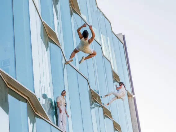 vertical dancing
